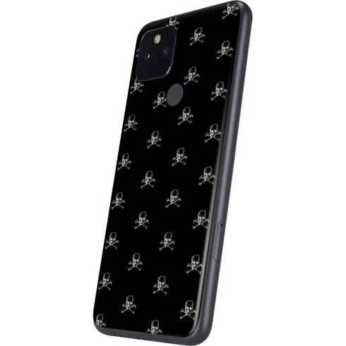 Alchemy Skull and Crossbone Pattern Google Pixel 5a Skin